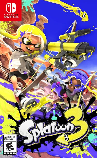 Splatoon 3 box art